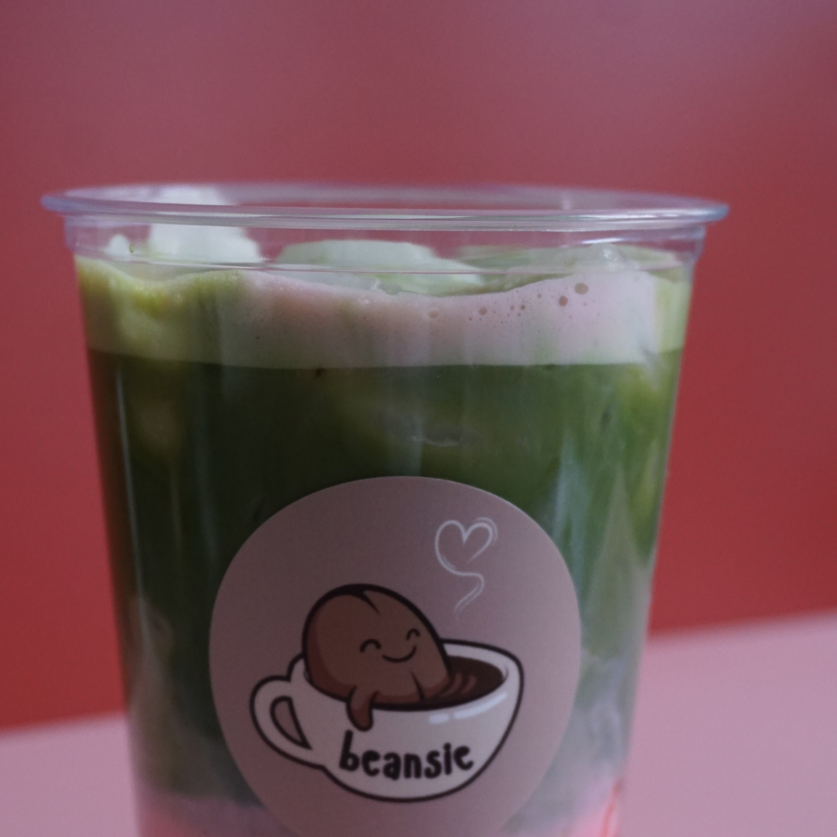 Strawberry Iced Matcha